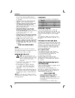Preview for 92 page of DeWalt DC305 Original Instructions Manual