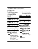 Preview for 112 page of DeWalt DC305 Original Instructions Manual