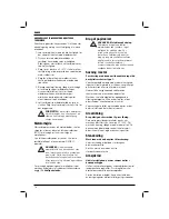 Preview for 20 page of DeWalt DC411 Manual