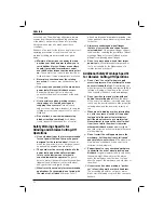 Preview for 54 page of DeWalt DC411 Manual