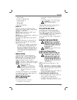 Preview for 59 page of DeWalt DC411 Manual