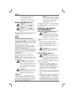 Preview for 62 page of DeWalt DC411 Manual