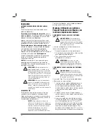 Preview for 84 page of DeWalt DC411 Manual