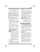 Preview for 85 page of DeWalt DC411 Manual