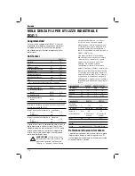 Preview for 116 page of DeWalt DC411 Manual