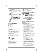 Preview for 18 page of DeWalt DC600 Original Instructions Manual