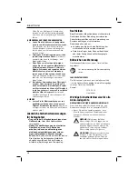 Preview for 20 page of DeWalt DC600 Original Instructions Manual