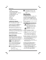 Preview for 24 page of DeWalt DC600 Original Instructions Manual