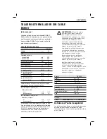Preview for 39 page of DeWalt DC600 Original Instructions Manual