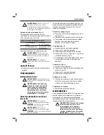 Preview for 47 page of DeWalt DC600 Original Instructions Manual