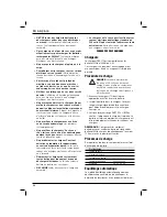 Preview for 54 page of DeWalt DC600 Original Instructions Manual