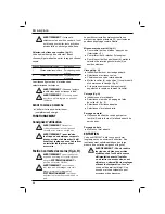 Preview for 58 page of DeWalt DC600 Original Instructions Manual