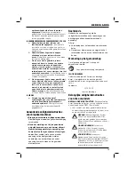 Preview for 75 page of DeWalt DC600 Original Instructions Manual
