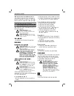 Preview for 80 page of DeWalt DC600 Original Instructions Manual