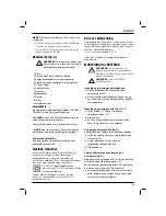 Preview for 89 page of DeWalt DC600 Original Instructions Manual