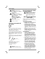 Preview for 94 page of DeWalt DC600 Original Instructions Manual