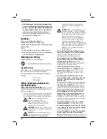 Preview for 118 page of DeWalt DC600 Original Instructions Manual