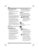 Preview for 32 page of DeWalt DC720 User Manual