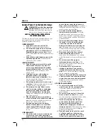 Preview for 38 page of DeWalt DC720 User Manual