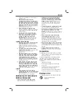 Preview for 39 page of DeWalt DC720 User Manual