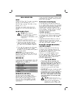 Preview for 103 page of DeWalt DC720 User Manual