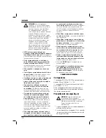 Preview for 132 page of DeWalt DC720 User Manual