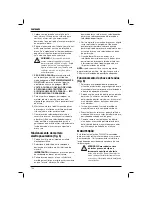 Preview for 138 page of DeWalt DC720 User Manual