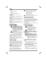 Preview for 64 page of DeWalt DC733 Instructions Manual