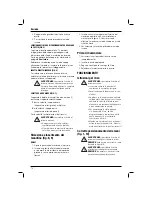 Preview for 78 page of DeWalt DC733 Instructions Manual