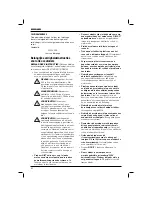 Preview for 86 page of DeWalt DC733 Instructions Manual