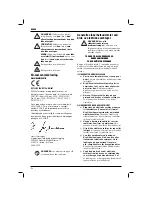 Preview for 96 page of DeWalt DC733 Instructions Manual