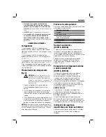 Preview for 111 page of DeWalt DC733 Instructions Manual