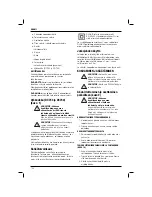 Preview for 126 page of DeWalt DC733 Instructions Manual