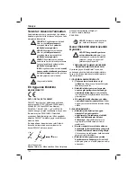 Preview for 144 page of DeWalt DC733 Instructions Manual