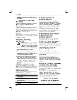 Preview for 162 page of DeWalt DC733 Instructions Manual