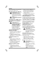 Preview for 166 page of DeWalt DC733 Instructions Manual