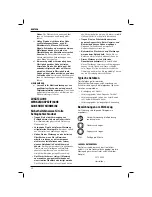 Preview for 22 page of DeWalt DC820, DC830, DC840 Original Instructions Manual