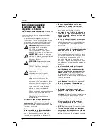 Preview for 50 page of DeWalt DC820, DC830, DC840 Original Instructions Manual