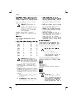 Preview for 56 page of DeWalt DC820, DC830, DC840 Original Instructions Manual