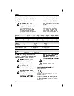 Preview for 60 page of DeWalt DC820, DC830, DC840 Original Instructions Manual