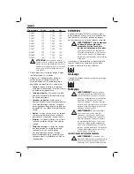 Preview for 70 page of DeWalt DC820, DC830, DC840 Original Instructions Manual
