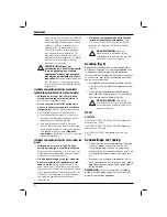 Preview for 94 page of DeWalt DC820, DC830, DC840 Original Instructions Manual