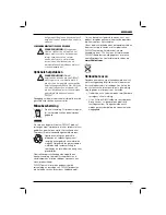 Preview for 99 page of DeWalt DC820, DC830, DC840 Original Instructions Manual