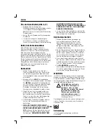 Preview for 30 page of DeWalt DC901 Instructions Manual