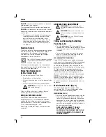 Preview for 40 page of DeWalt DC901 Instructions Manual