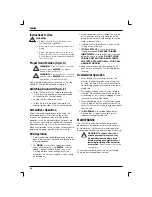 Preview for 42 page of DeWalt DC901 Instructions Manual