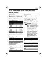 Preview for 45 page of DeWalt DC901 Instructions Manual