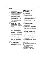 Preview for 90 page of DeWalt DC901 Instructions Manual