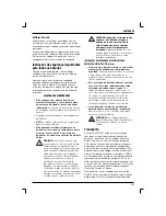 Preview for 119 page of DeWalt DC901 Instructions Manual