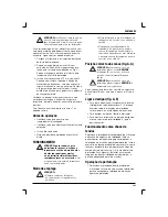 Preview for 123 page of DeWalt DC901 Instructions Manual